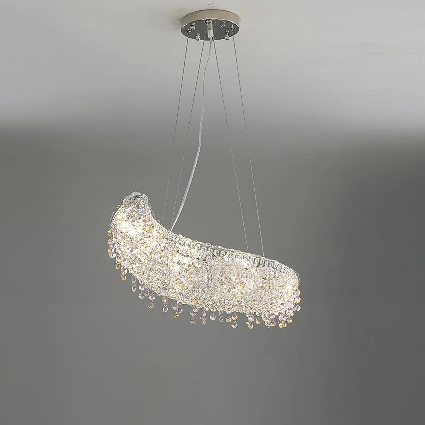 Люстра Boat Crystal - 100см х 30см х 150см