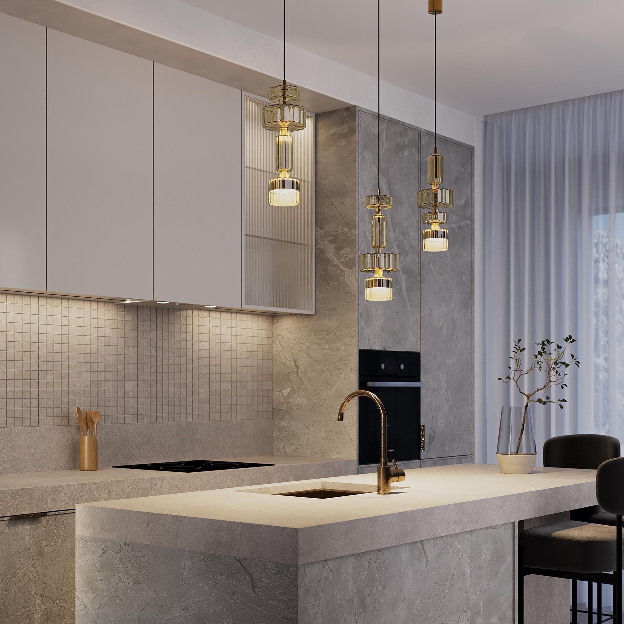Подвесной светильник Maytoni Level 220-240V 12W IP20 3000K MOD253PL-L18BS3K2