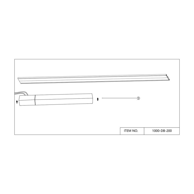 Блок питания для трекового магнитного светильника 200W 42V IP20 Favourite Techno-LED Unika 1000-DB-200