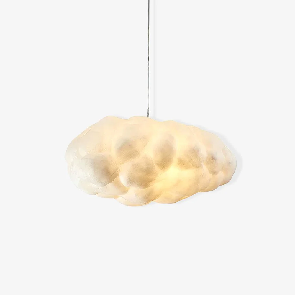 Подвесной светильник Cloudy - ∅50см x 30см, белый