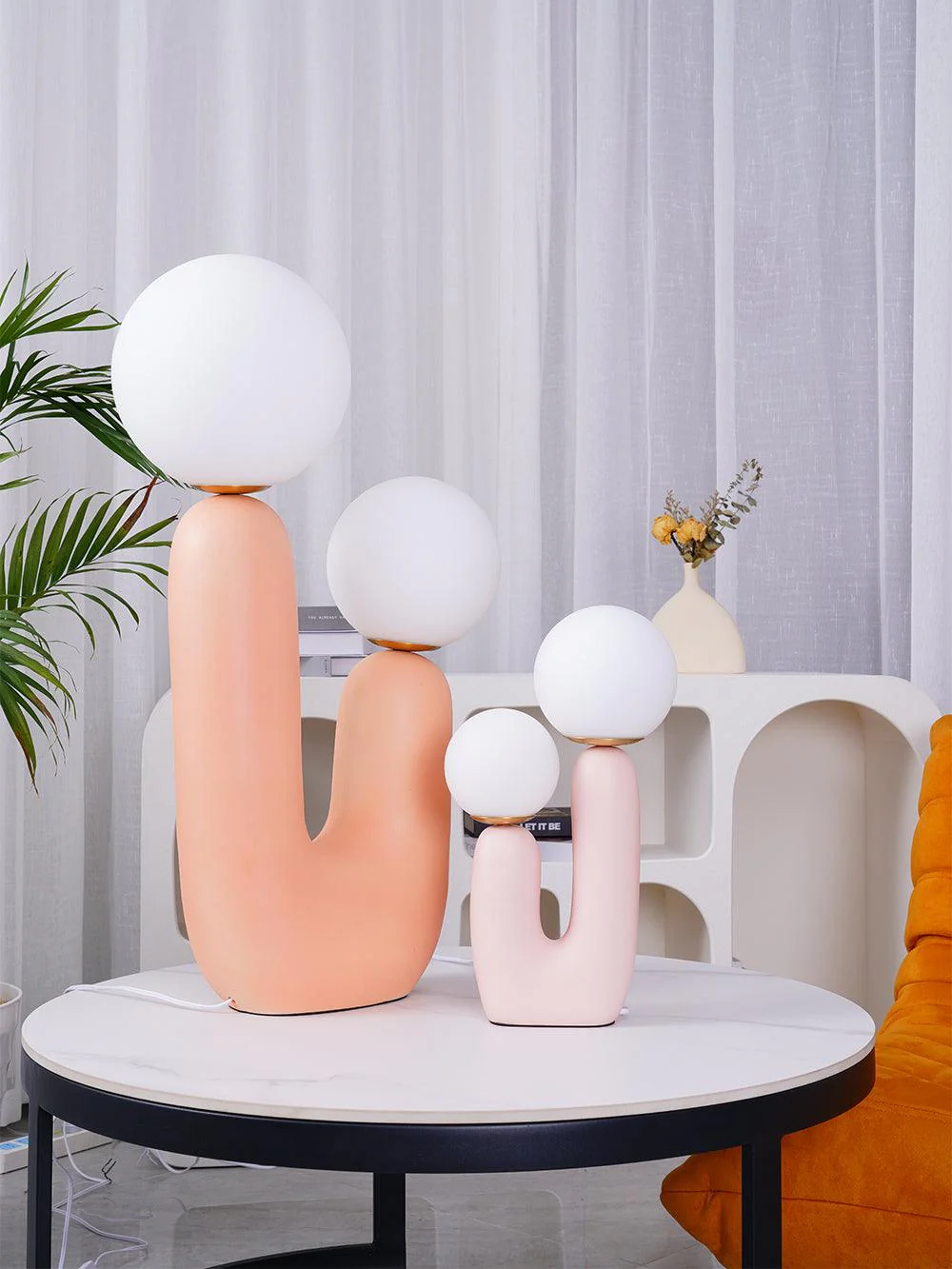 Настольный светильник Oo Ceramics - ∅57см x 82см, белый