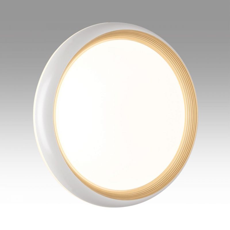 Светильник Sonex PALE SN пластик/белый/золотой LED 70Вт 3000-6000К D480 IP43 пульт ДУ TOFIQ WHITE 7650/EL