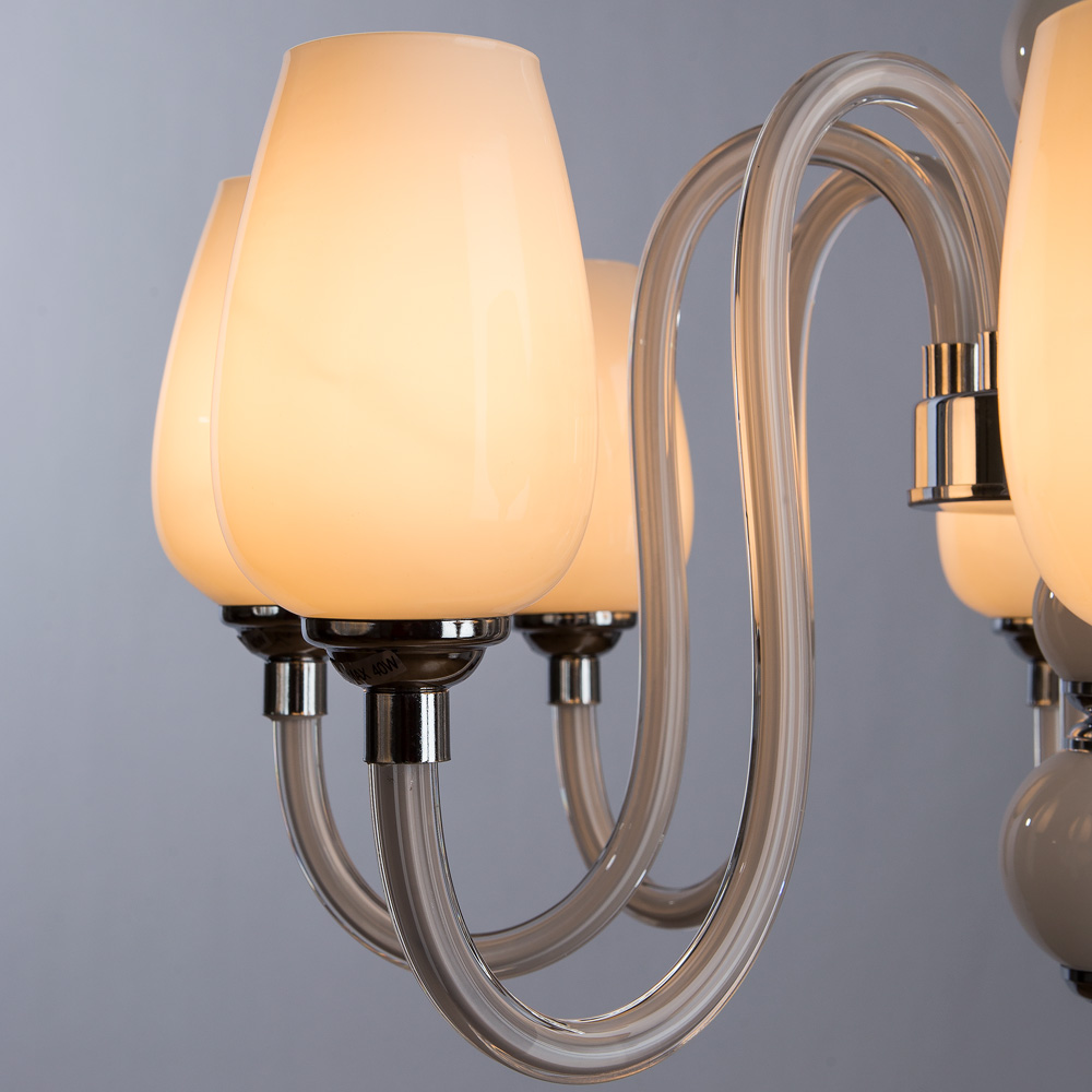 Подвесная люстра Arte Lamp Lavinia  A1404LM-8WH