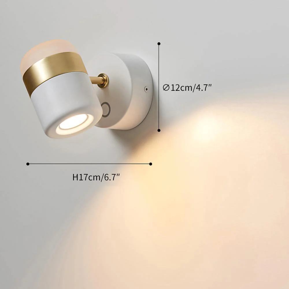 Подвесной светильник Adjustable Glass - горизонтальный: 18см x 11см, золотой, белый, холодный свет