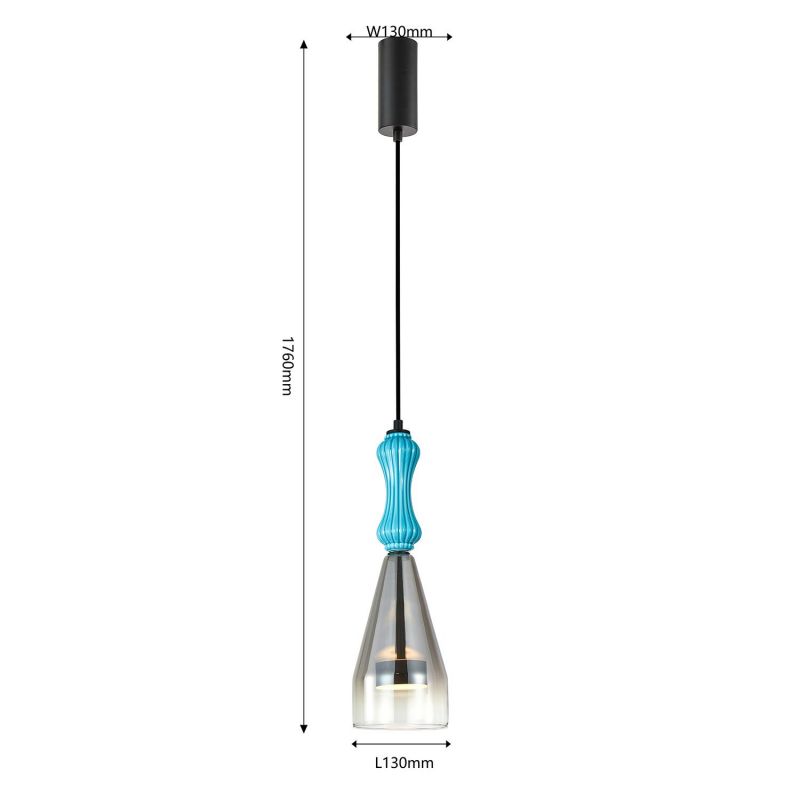 Подвес Favourite Dolci 4467-1P LED 4000 черный