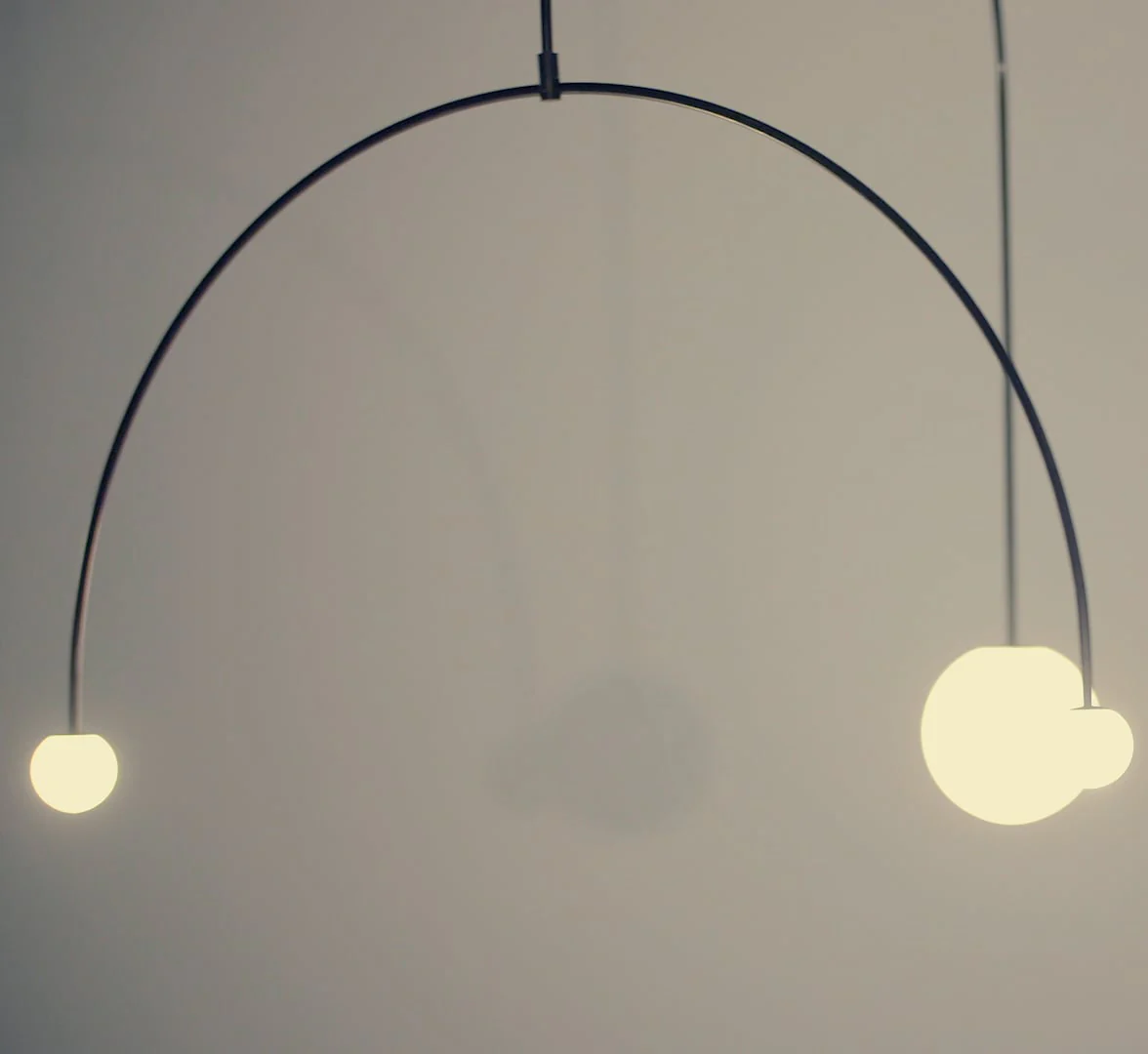 Люстра Mobile Chandelier - 3 подвеса, черный