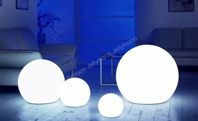 Одноцветный шар 80 см, от сети 220V Jellymoon RUS JM 80СМW