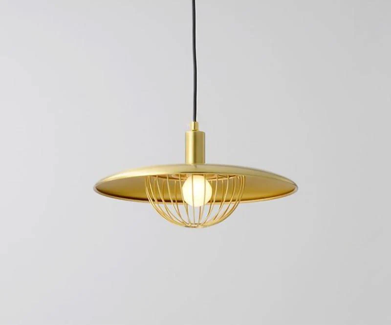Подвесной светильник Kasa - ∅35см x 20см, медь