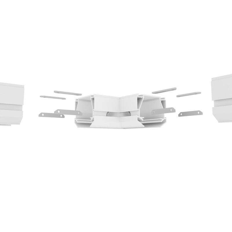 Угловой элемент Denkirs SMART PROFI для натяжного потолка TR3046-AL