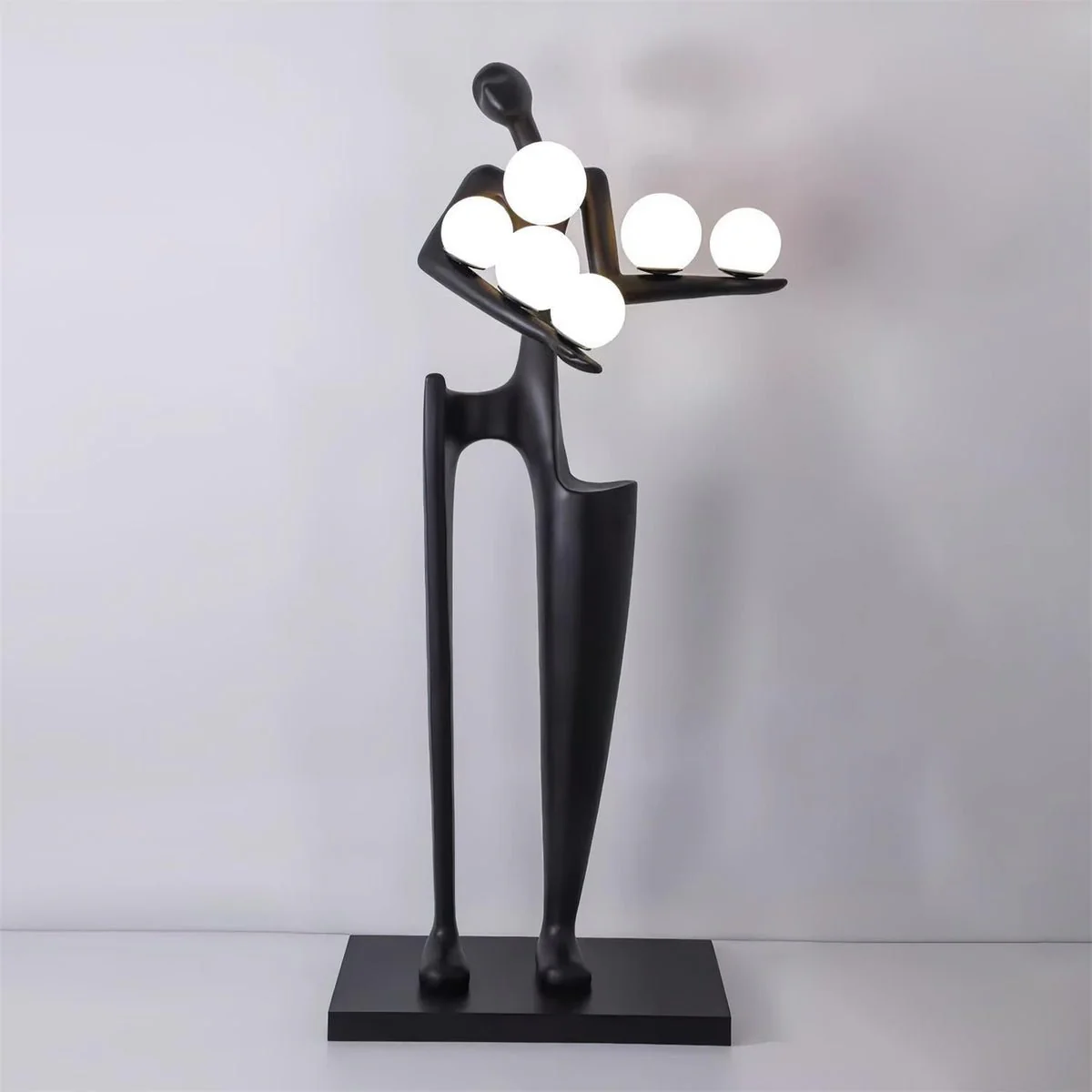 Торшер Guardian Sculpture - ∅70см x 175см, красный