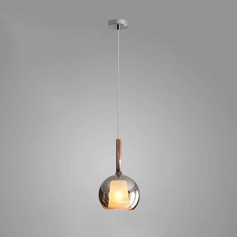 Подвесной светильник Glo - ∅25см x 43см, янтарь