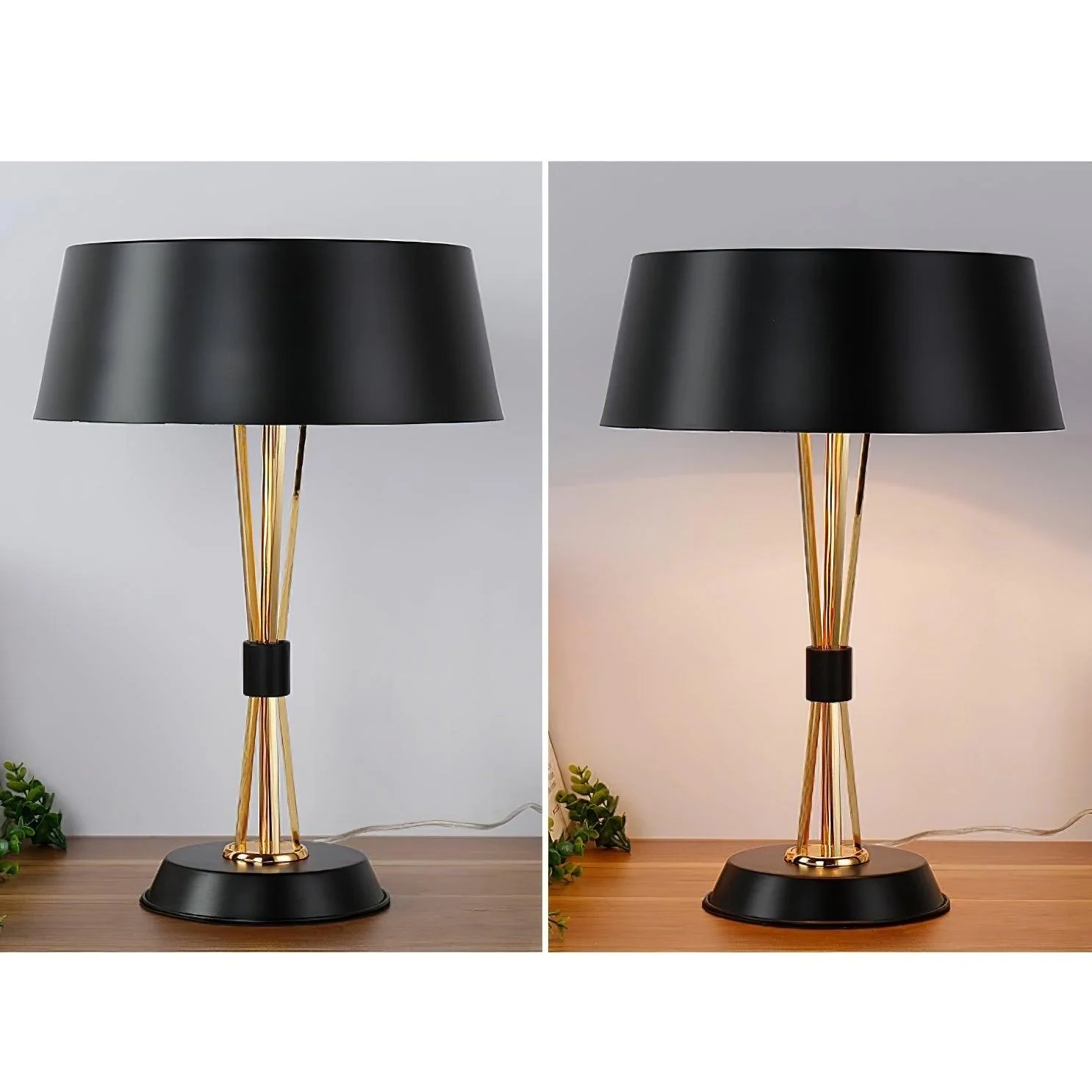 Lowrider Table Lamp - ∅ 13.7″ x H 18.8″ / Dia 35cm x H 48cm / White / US plug
