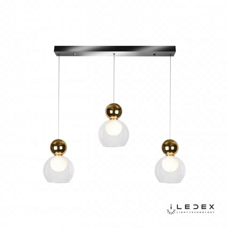 Подвесной светильник iLedex Blossom C4476-3L GL