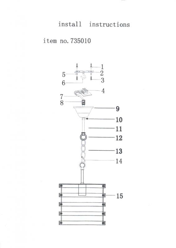 Люстра Lightstar Epsilon 735010