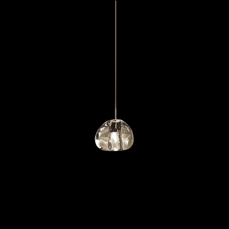 Подвесной светильник Cherry Crystal - 7 подвесов ∅35см x 150см, прозрачный