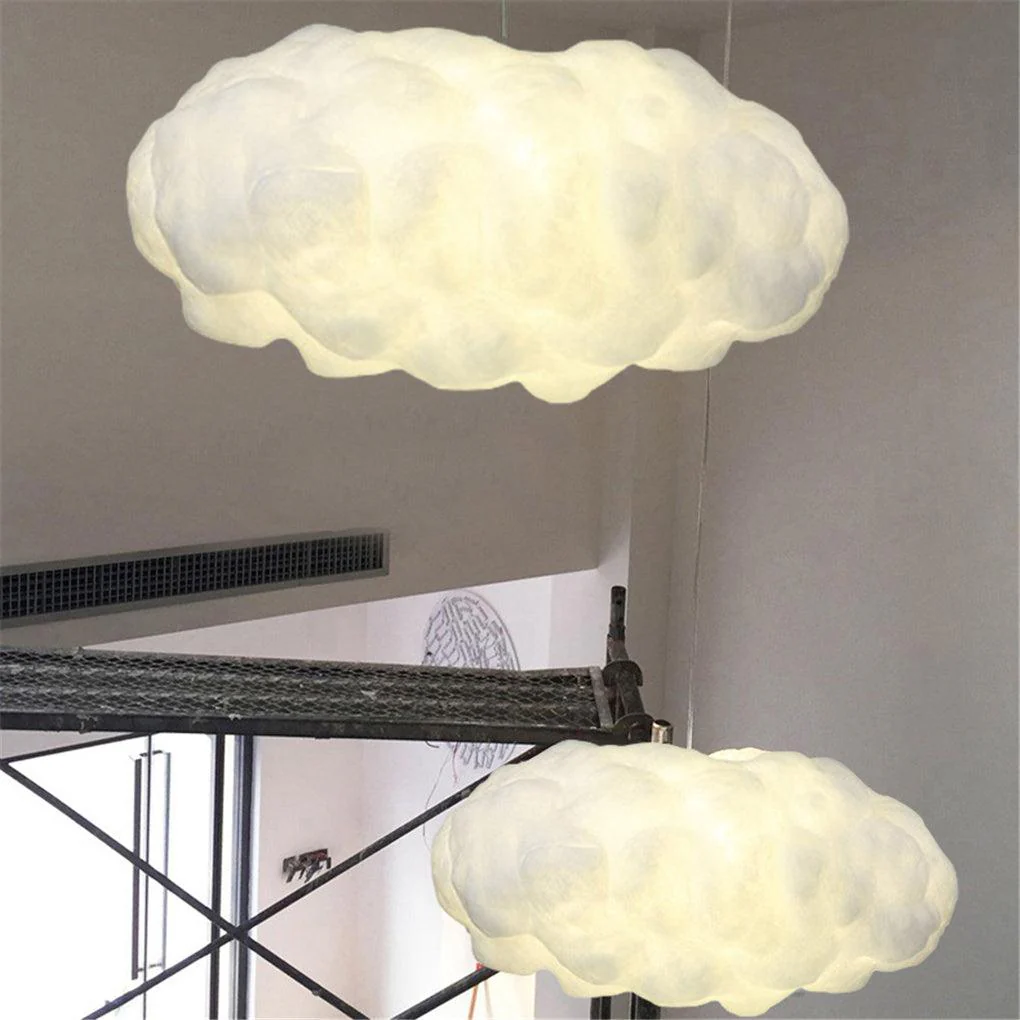 Подвесной светильник Cloudy - ∅50см x 30см, белый
