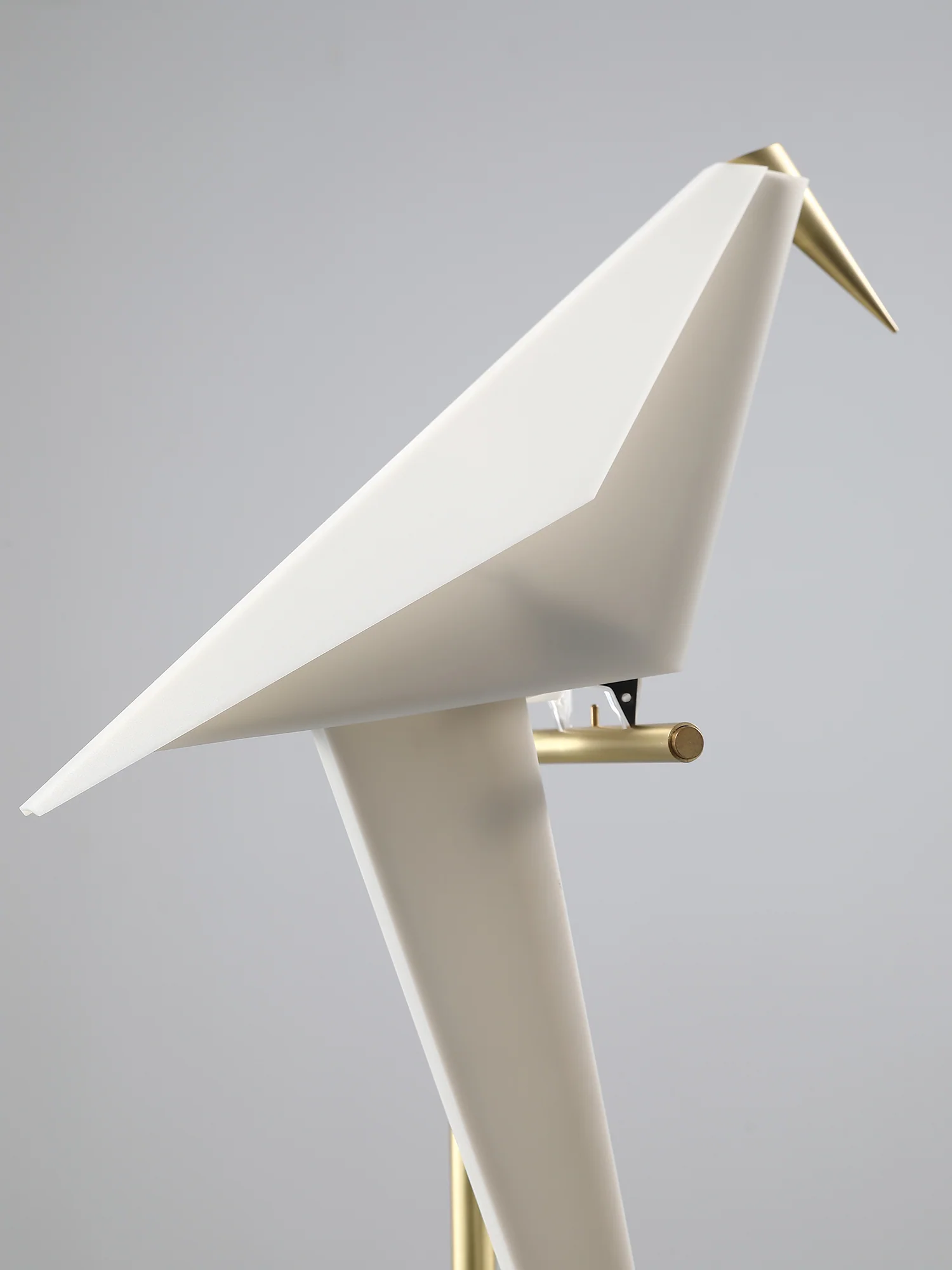 Торшер Paper Crane Bird - ∅30см x 35см x 165см, теплый свет
