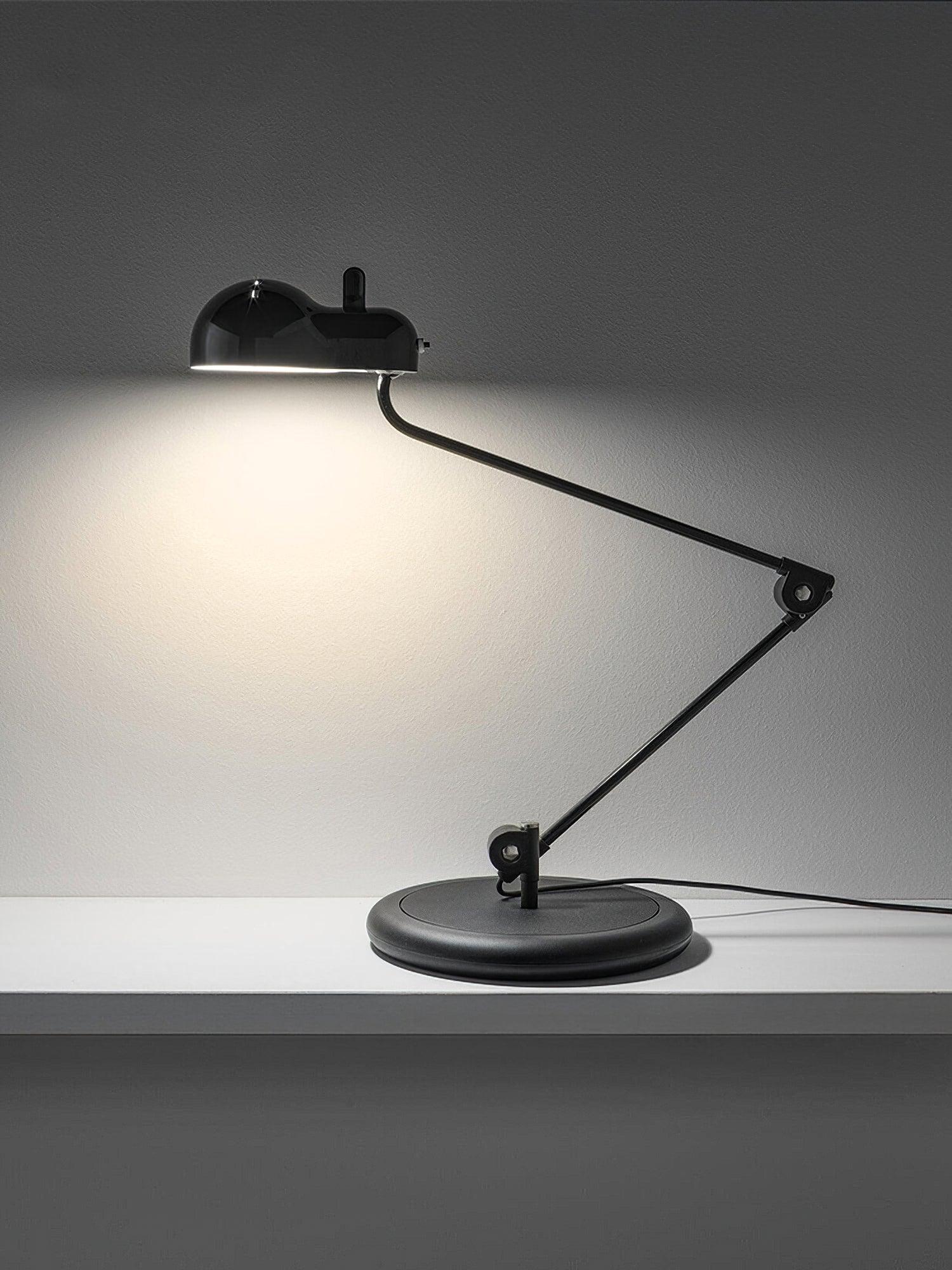 Topo Table Lamp - ∅ 11.4″ x H 19.7″ / Dia 29cm x H 50cm / Chrome / US plug
