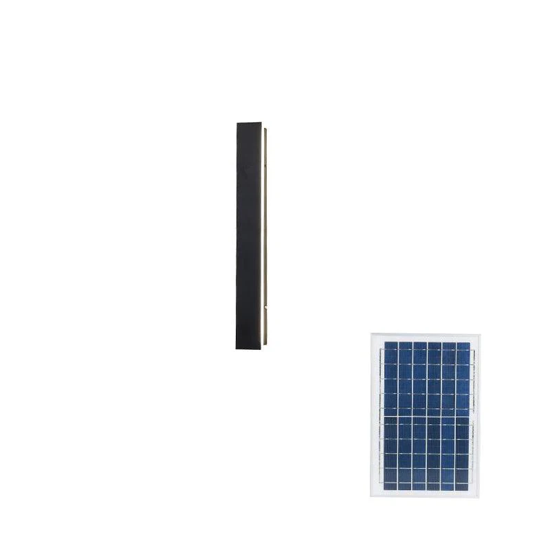 Уличный светильник Long Strip Solar - ∅5см x 60см, черный, теплый свет