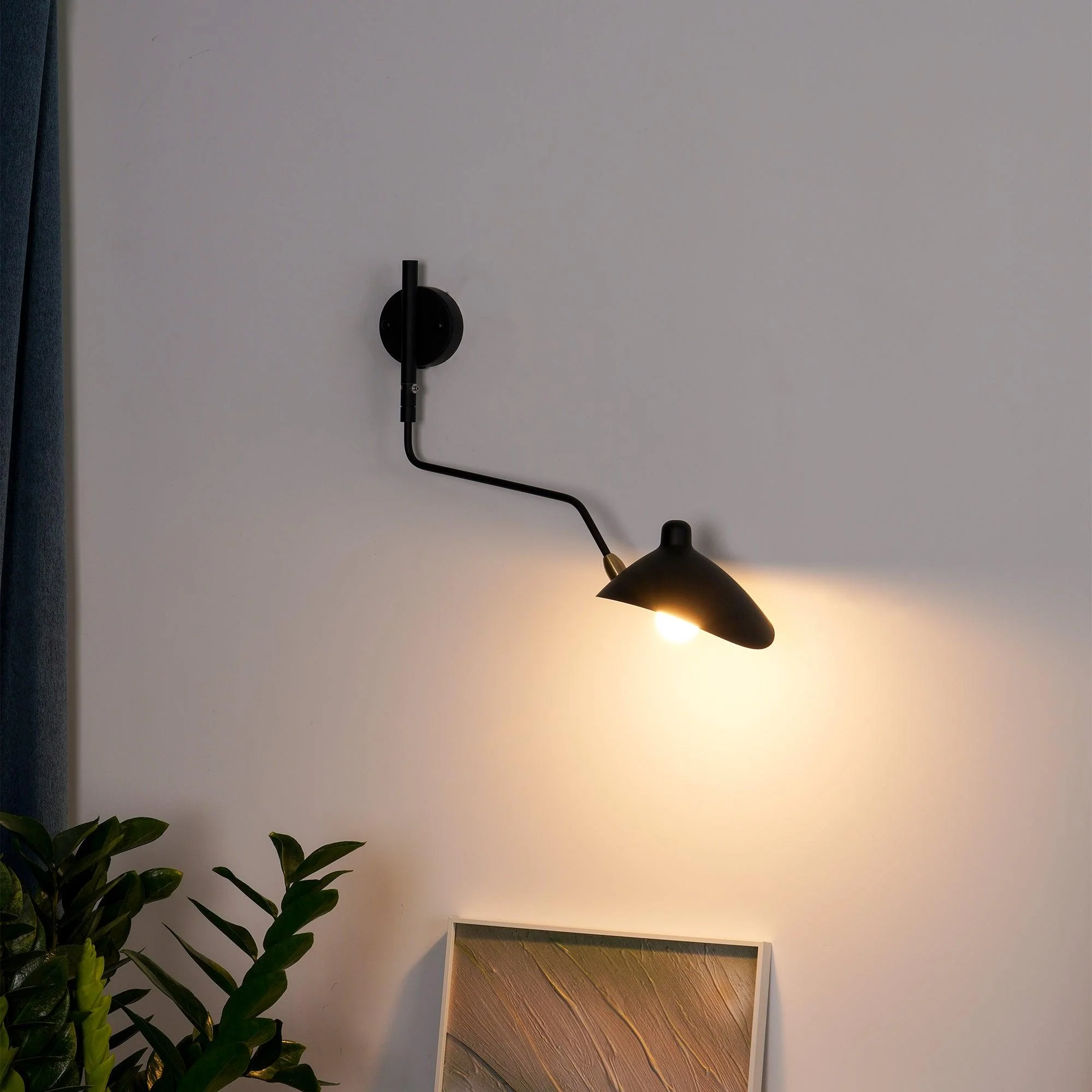 Serge Mouille Wall Sconce - L 47.2″ x H 15.8″ / L 120cm x H 40cm Set of 2 / White