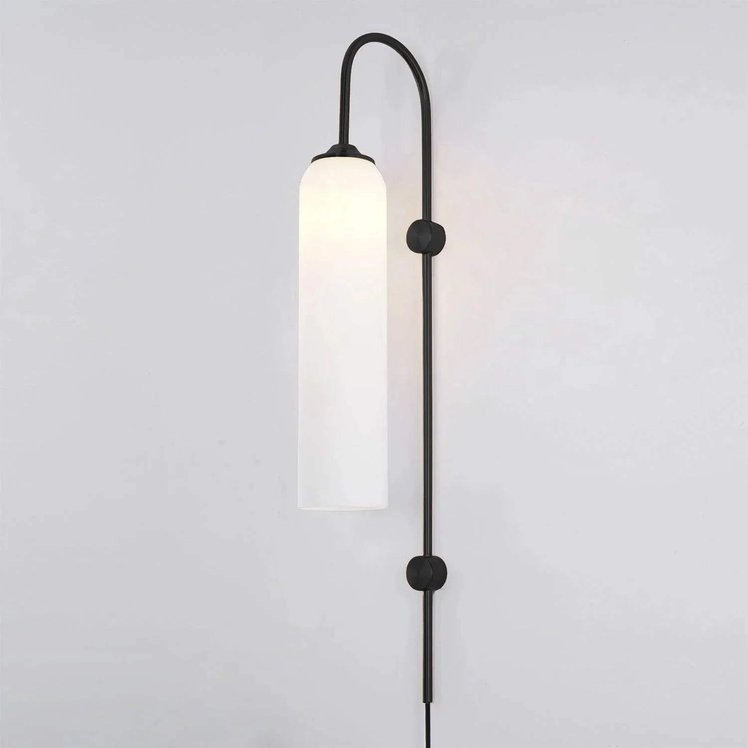 Настенный светильник Modern Glass Plug-In - черный, голубой