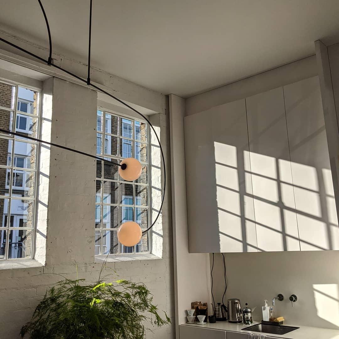 Люстра Mobile Chandelier - 3 подвеса, черный