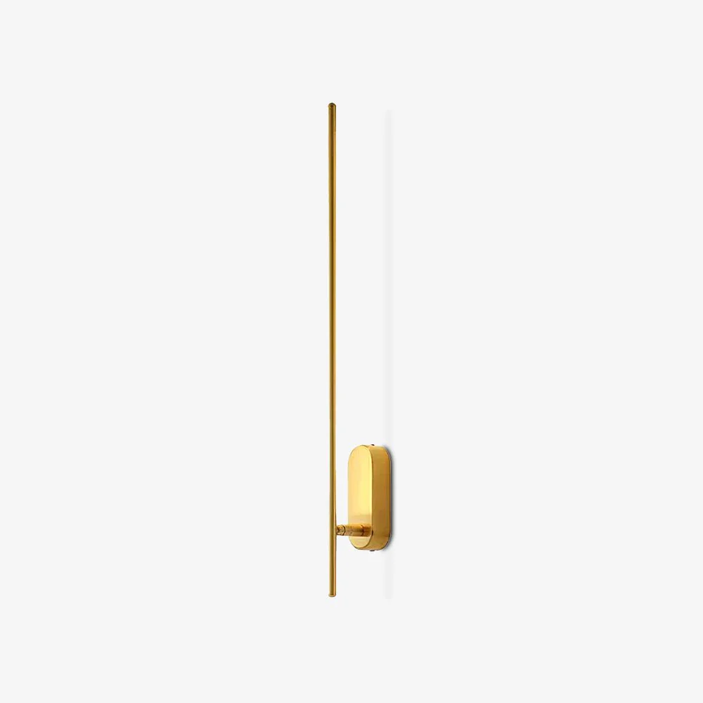 Настенный светильник Stick Shaped Metal - 5см x 8см x 95см, оксидированный черный, теплый свет, диммер