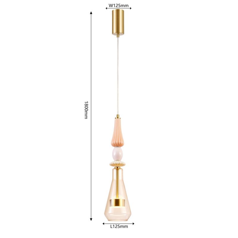 Подвес Favourite Dolci 4464-1P LED 4000 золото