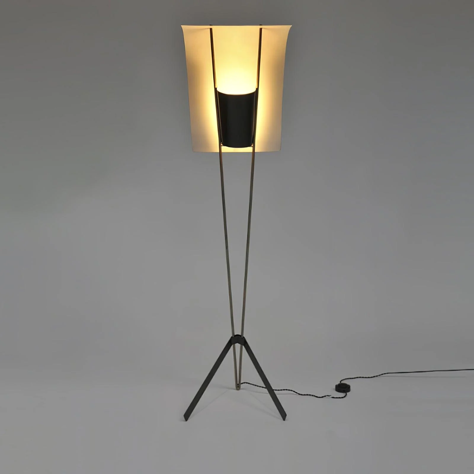 Торшер Kite - 58см x 165см, черный, золотой