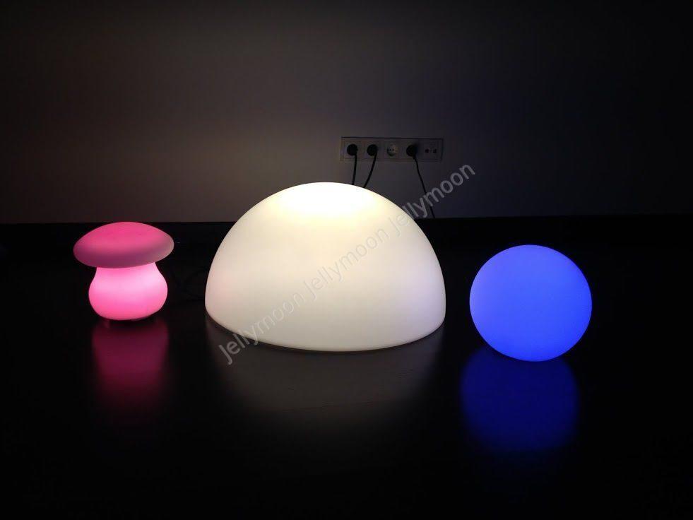 Беспроводной светильник полусфера 30 см, разноцветный Jellymoon RUS JM H30СМA