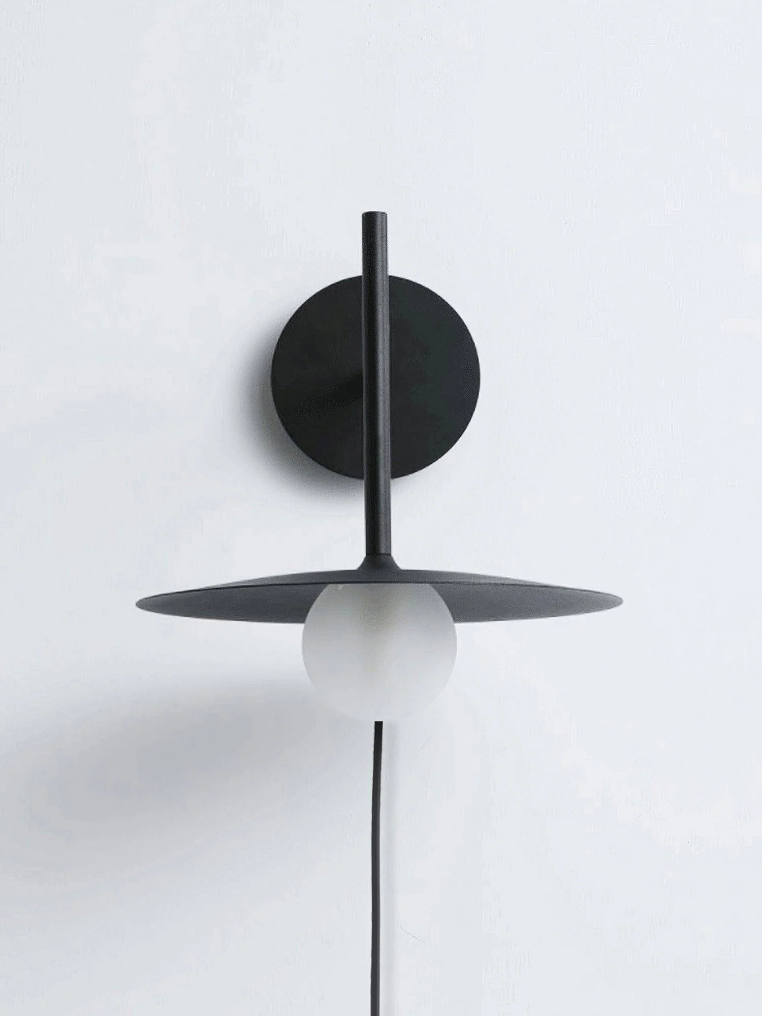 Gea Iron Plug-In Wall Lamp - Set Of 2 / White / EU Plug