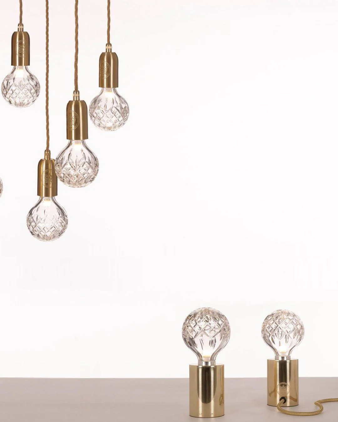 Настольный светильник Crystal Bulb - ∅9см x 20см