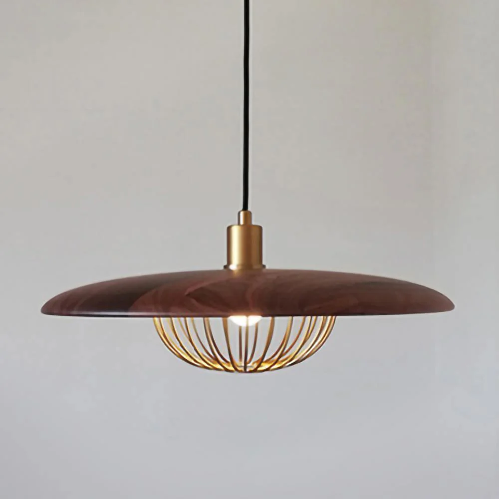 Подвесной светильник Kasa - ∅35см x 20см, медь