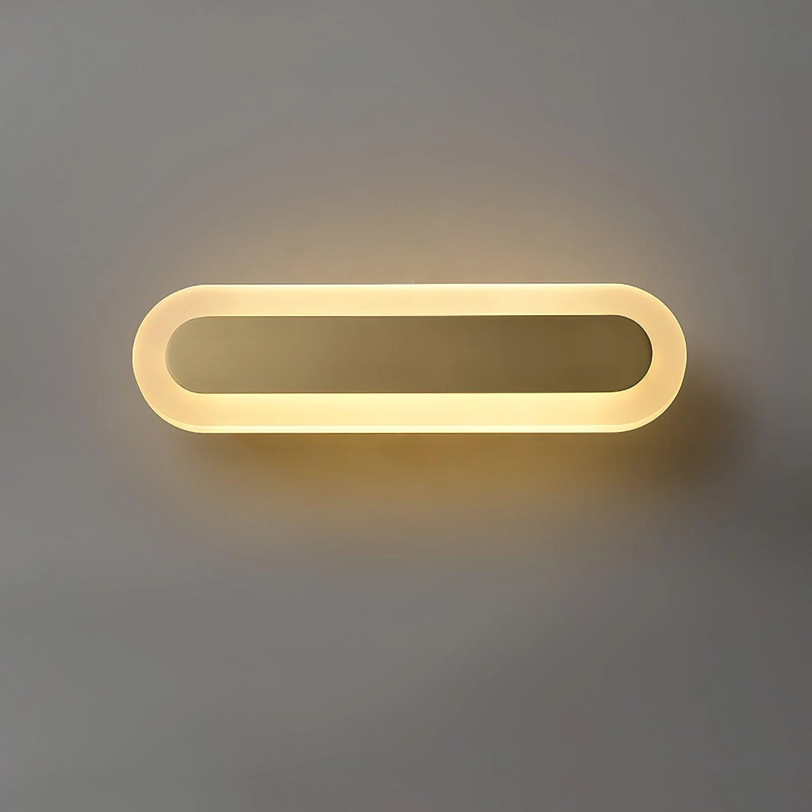 Daba Wall Lamp - W 6.3″ x H 17.7″ / W 16cm x H 45cm Set of 2 / Gold / Warm Light