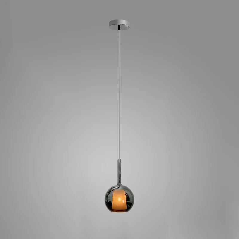 Подвесной светильник Glo - ∅25см x 43см, янтарь