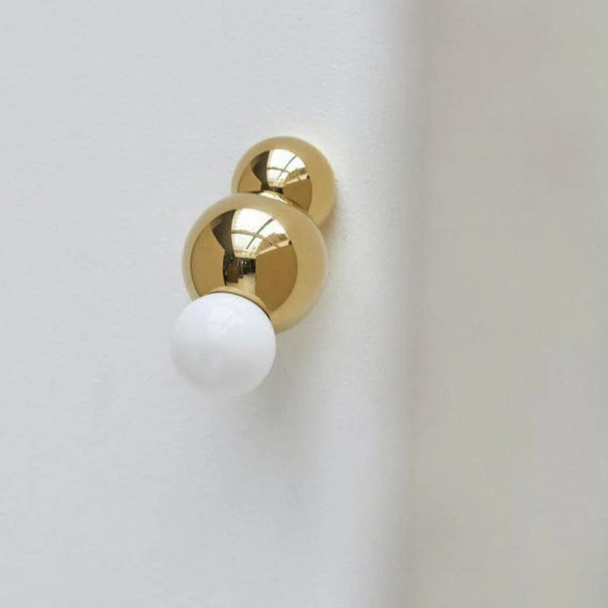 Настенный светильник Ball Mounted - 9см x 8см, черный