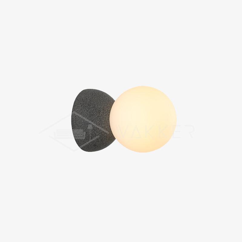 Origo Wall Lamp - W 20cm x H 12cm Set of 2 / Black