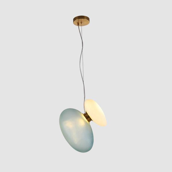 Подвесной светильник модель Translucent Frosted Glass - модель 11, ∅30см x 30см, белый, белый, теплый свет