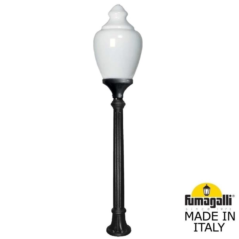 Светильник уличный настенный Fumagalli CANA черный, бежевый C50.163.000.AYE27