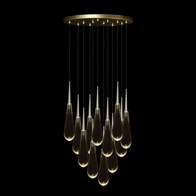 Подвесной светильник Glassburg Light DROP round 5-base-300 mm BD-1175643