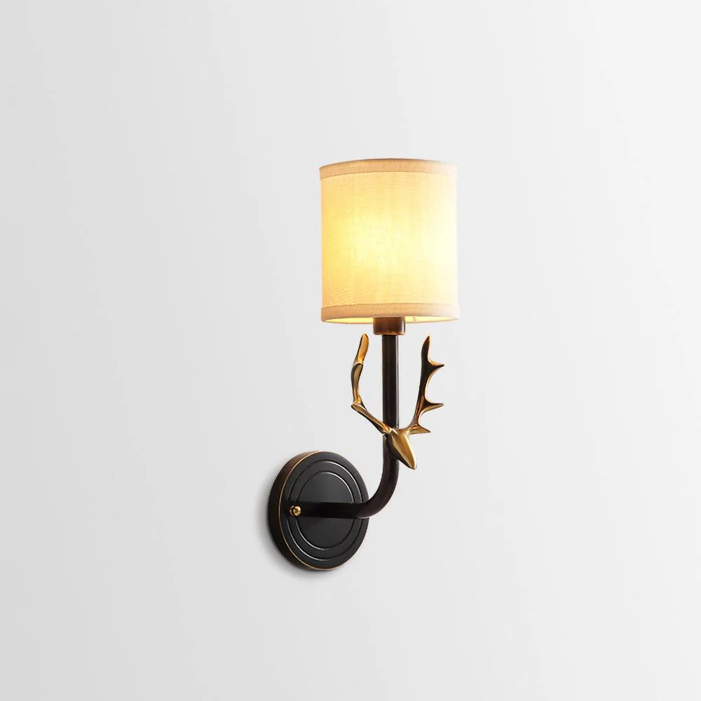 Настенный светильник Brass Deer Head - ∅28см x 39см, латунь