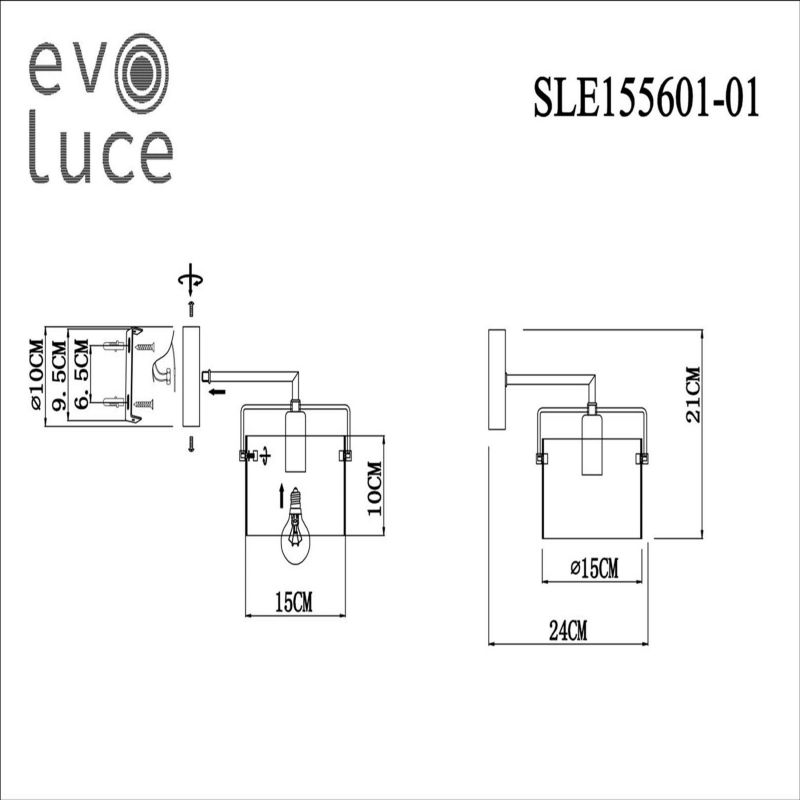 Бра Evoluce Nosta SLE155601-01