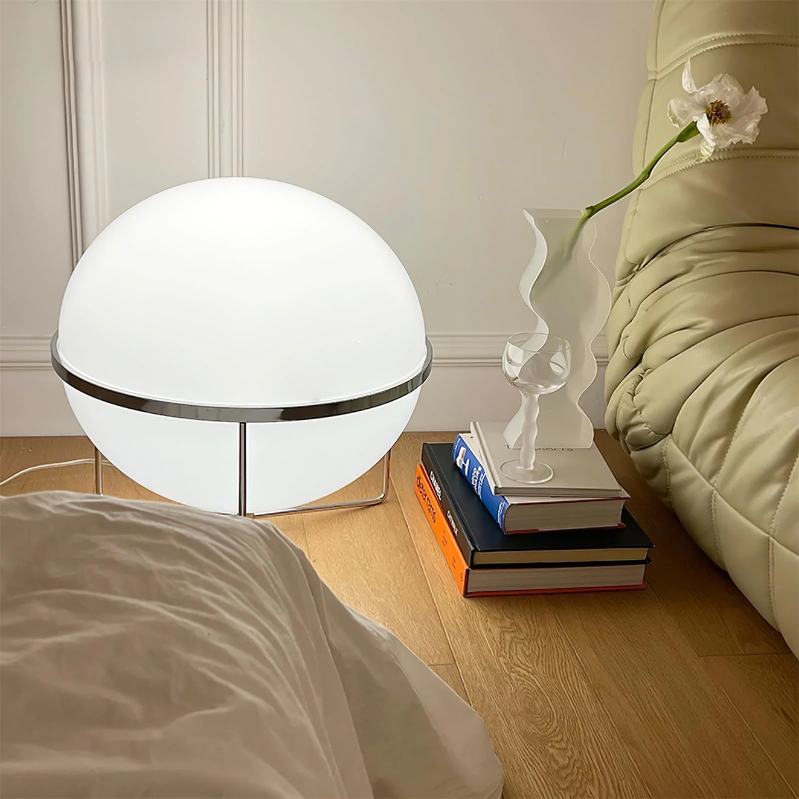 Yolk Table Lamp - ∅ 13.8″ x H 16.5″ / Dia 35cm x H 42cm / Yellow / UK plug