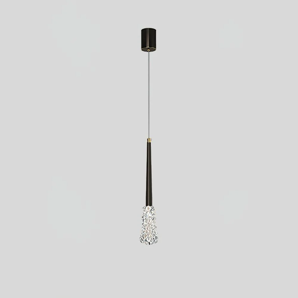 Подвесной светильник Mozzi Crystal - ∅19см x 150см, золотой, прозрачный