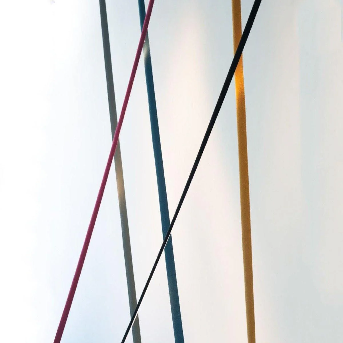 Торшер Elastica Arbitrary - ∅ 13см x 75-320см, черный