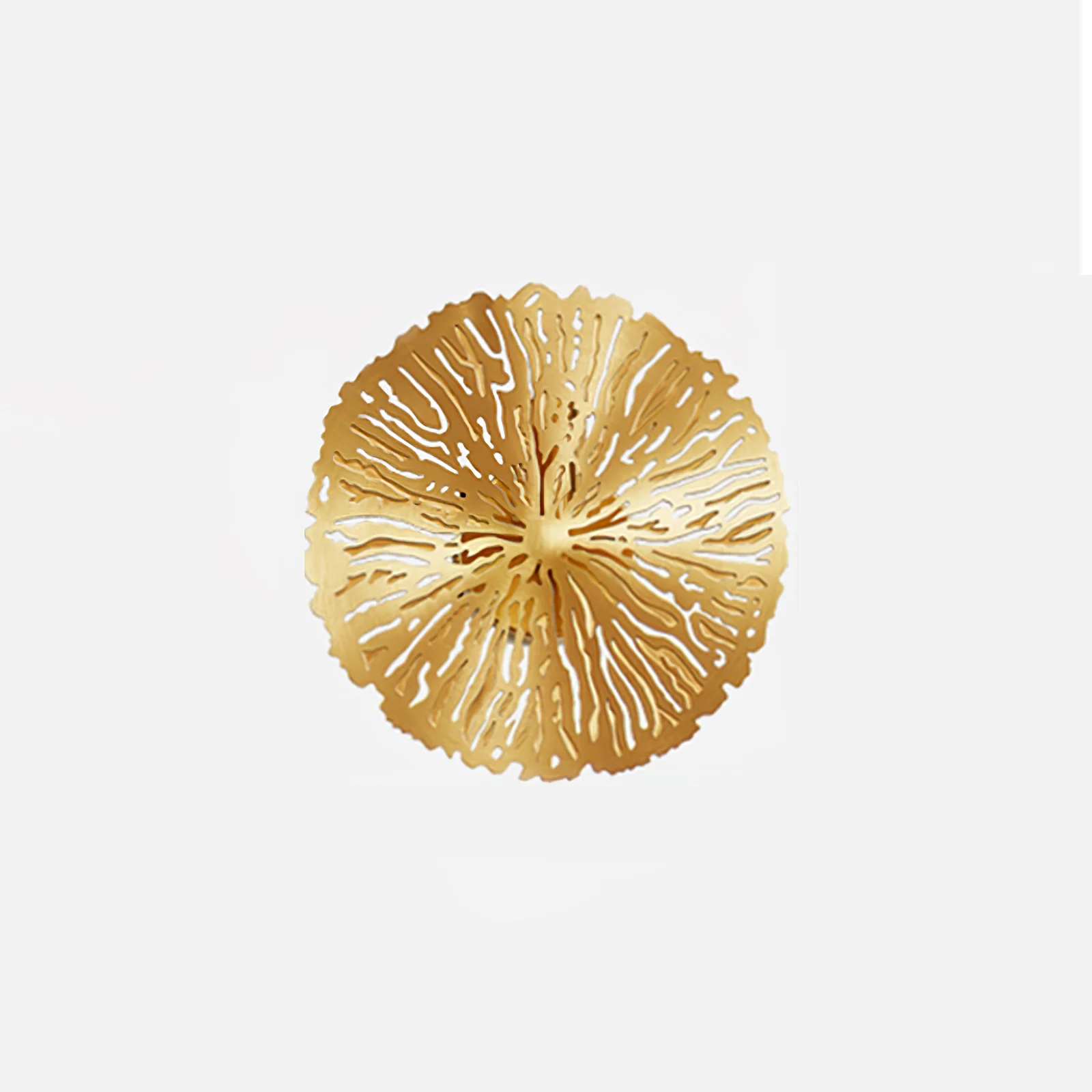 Настенный светильник Lotus Leaf  - модель E, 31см x 57см, нержавеющая сталь, металл