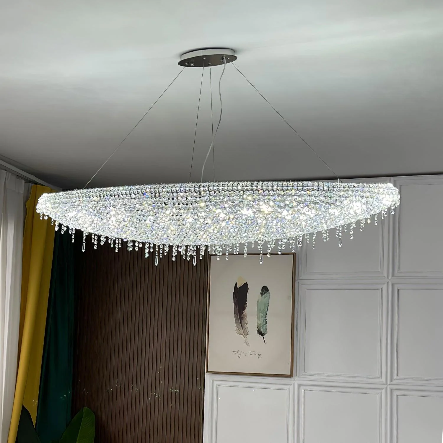 Люстра Boat Crystal - 100см х 30см х 150см