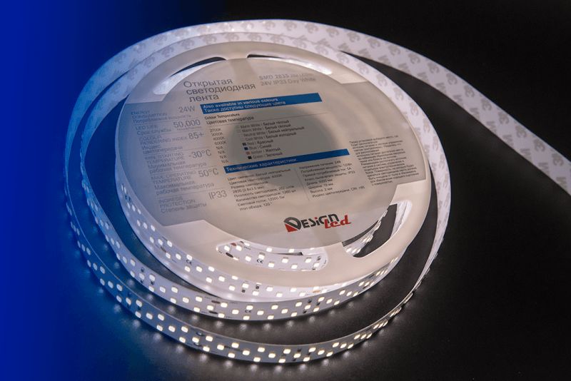 Лента светодиодная  DesignLed  DSG2  24V 24W 33 IP E3 4000K 000530