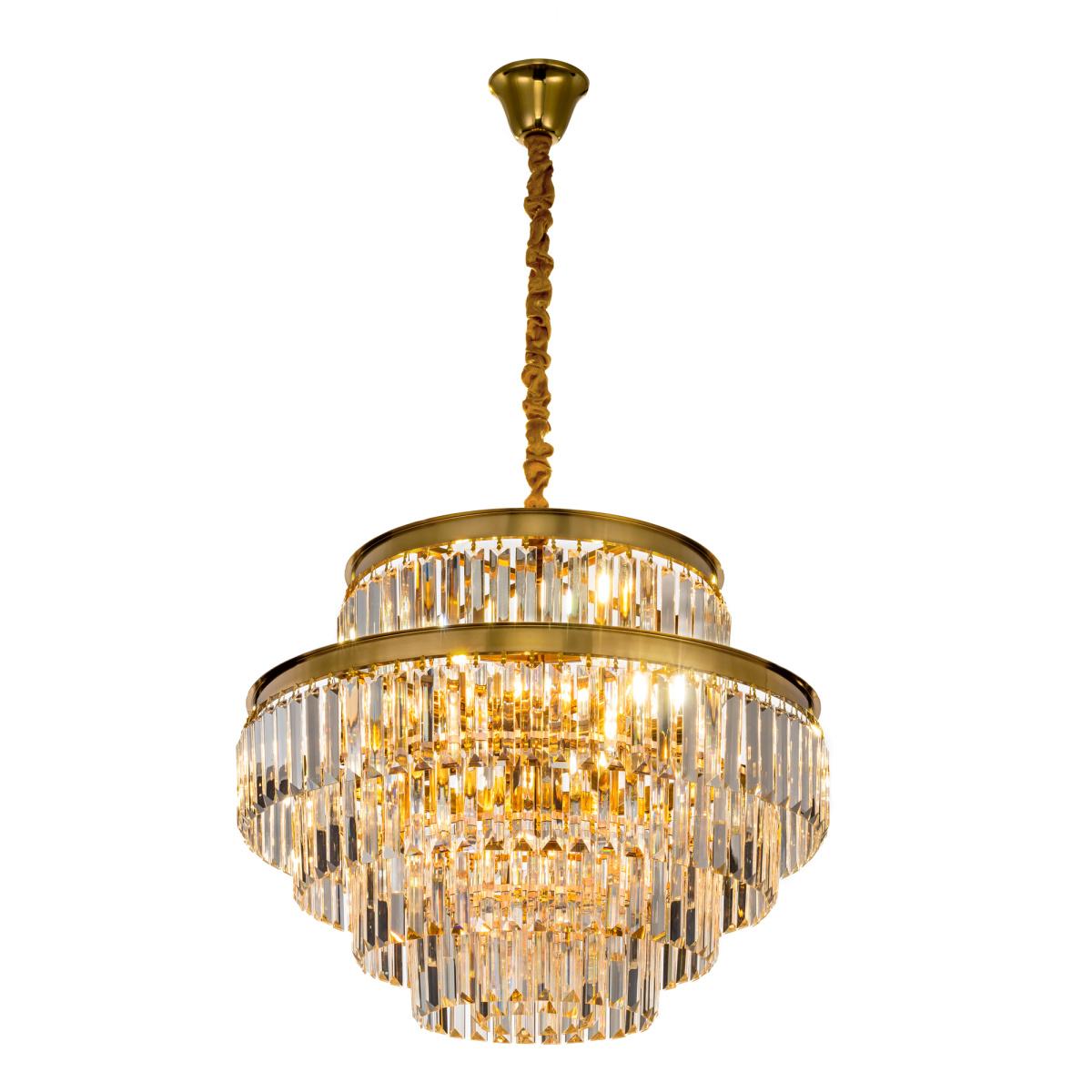 Люстра подвесная хрустальная Citilux Ricky 840W Е14 CL314263