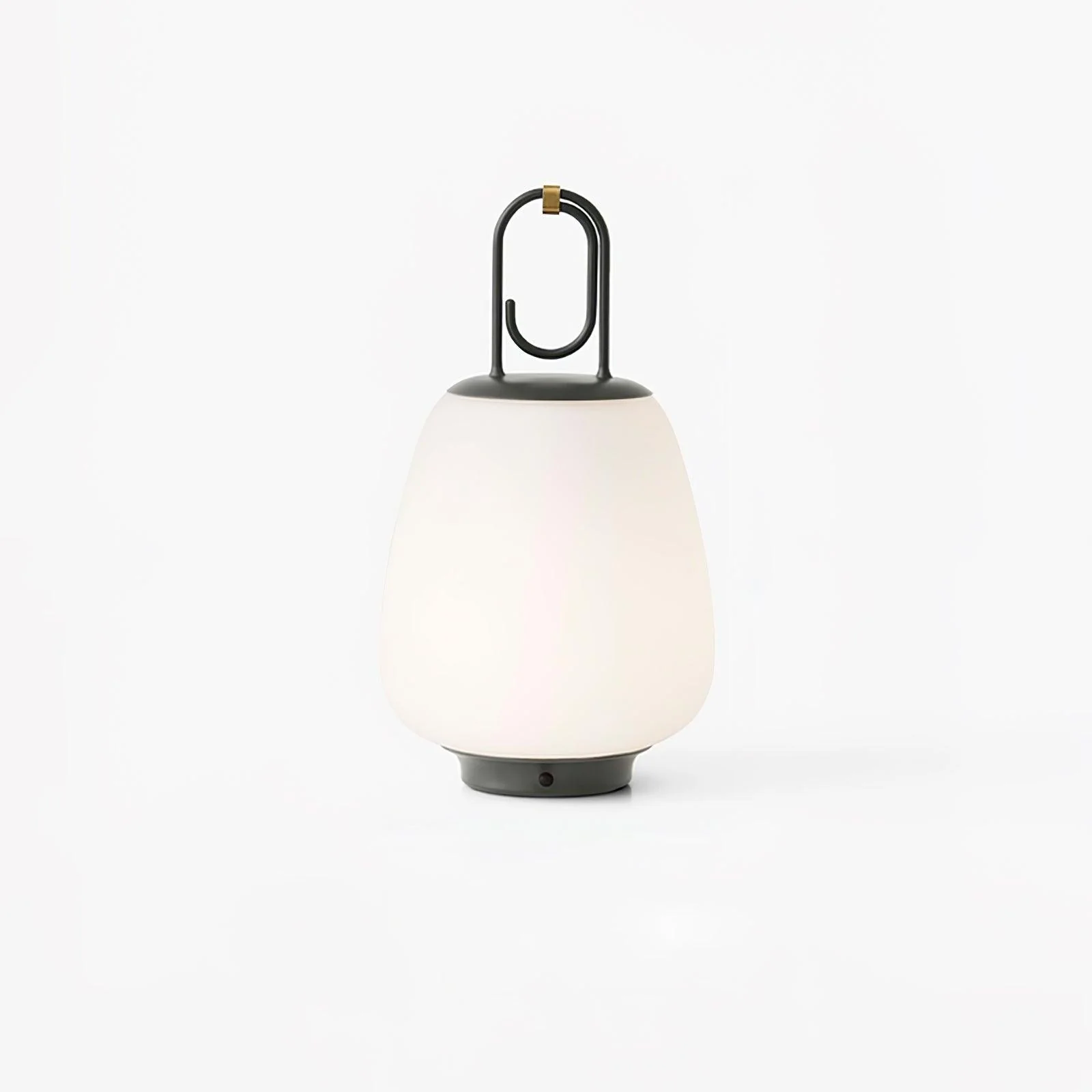 Настольный светильник Hyggelite Lantern - ∅16см x 28см, розовый, белый, теплый свет